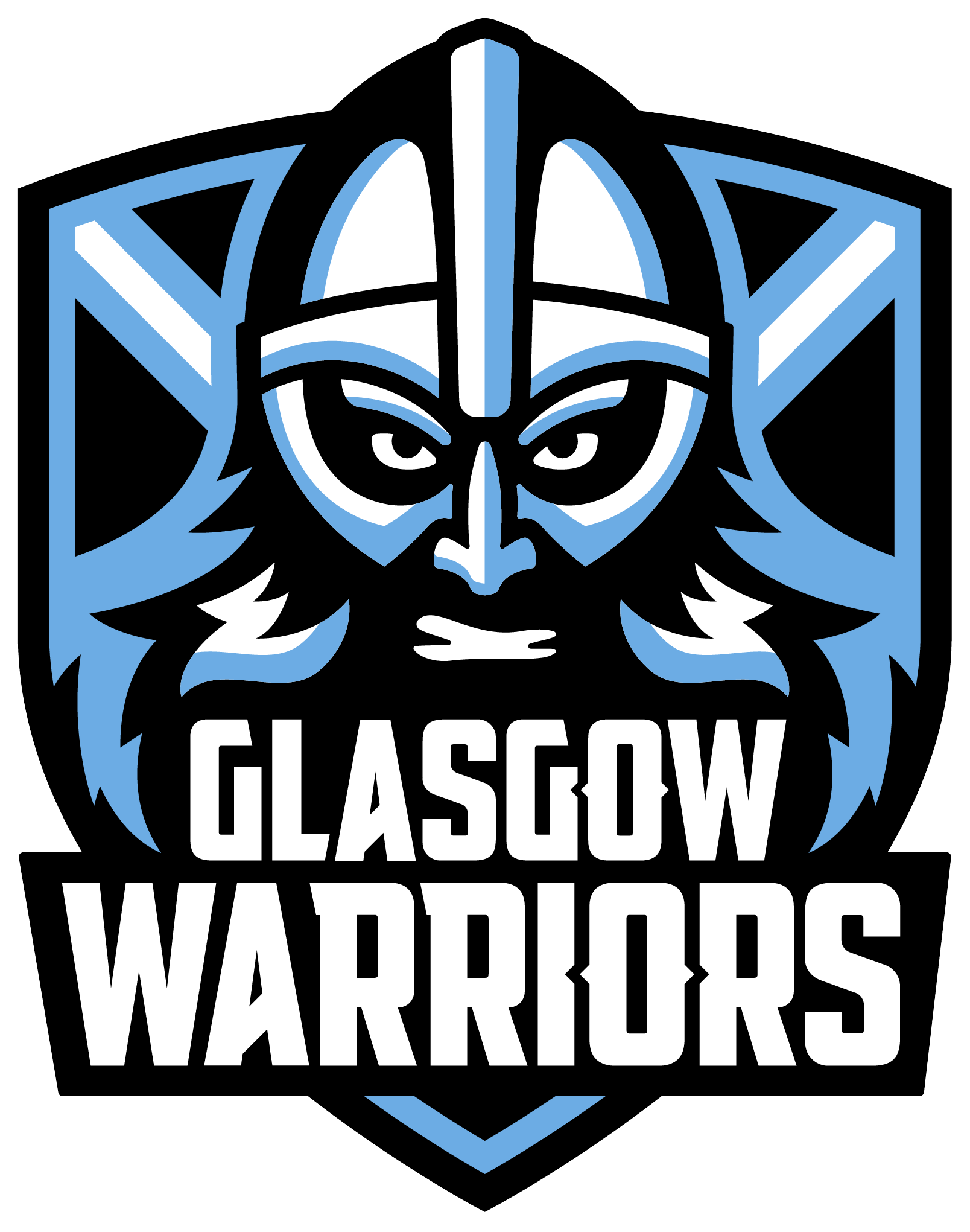 Glasgow Warriors Logo In Colour With Clear Background