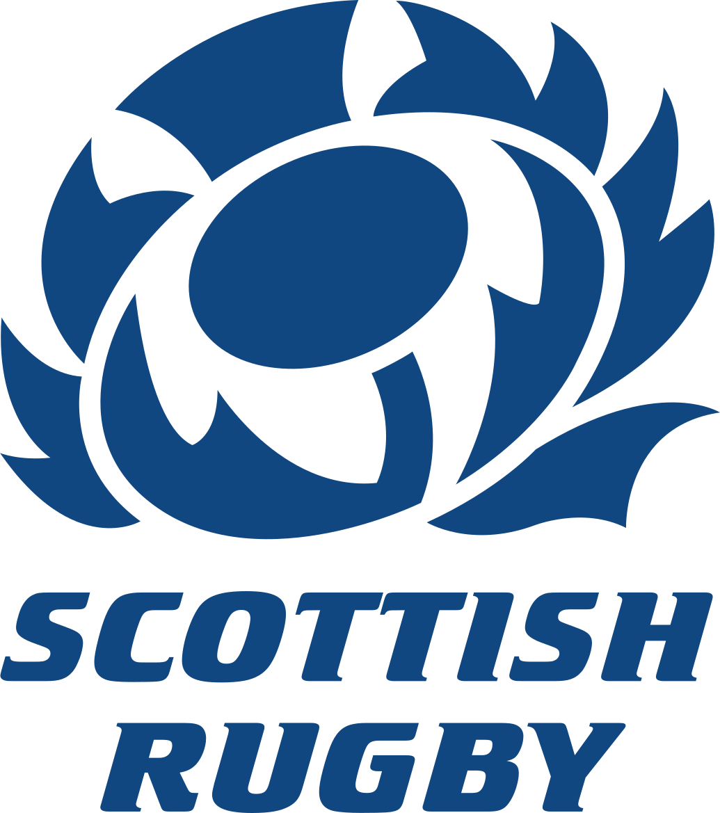 Scottish Rugby Logo in Blue with clear background